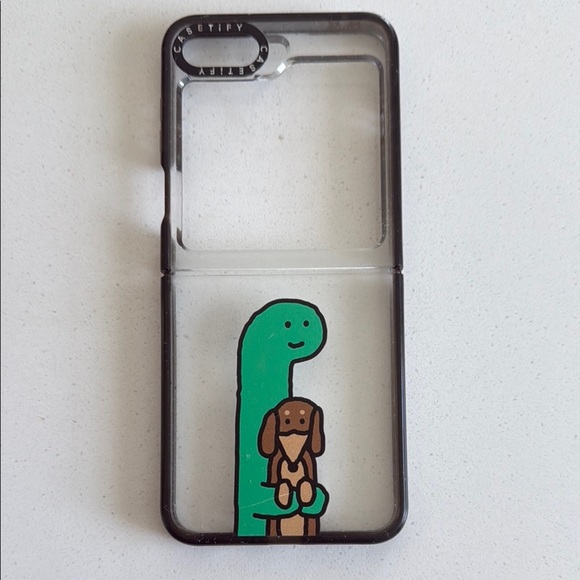 JOGUMAN x CASETiFY Galaxy Z Flip5 Case Black - Picture 3 of 6